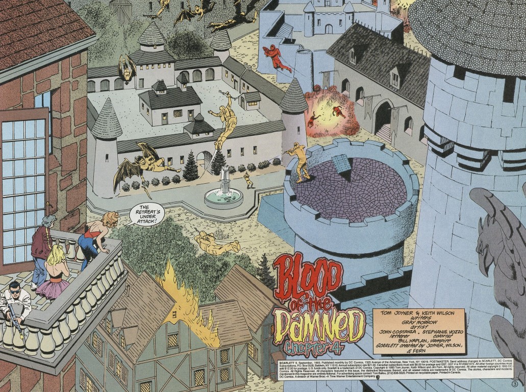 Scarlett 9 pg. 2-3 - published by Gray Morrow